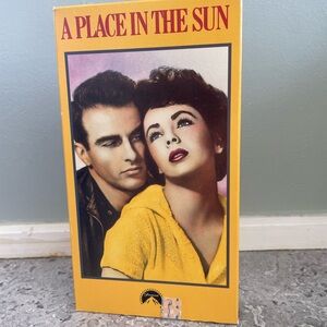 A Place in the Sun VHS Tape